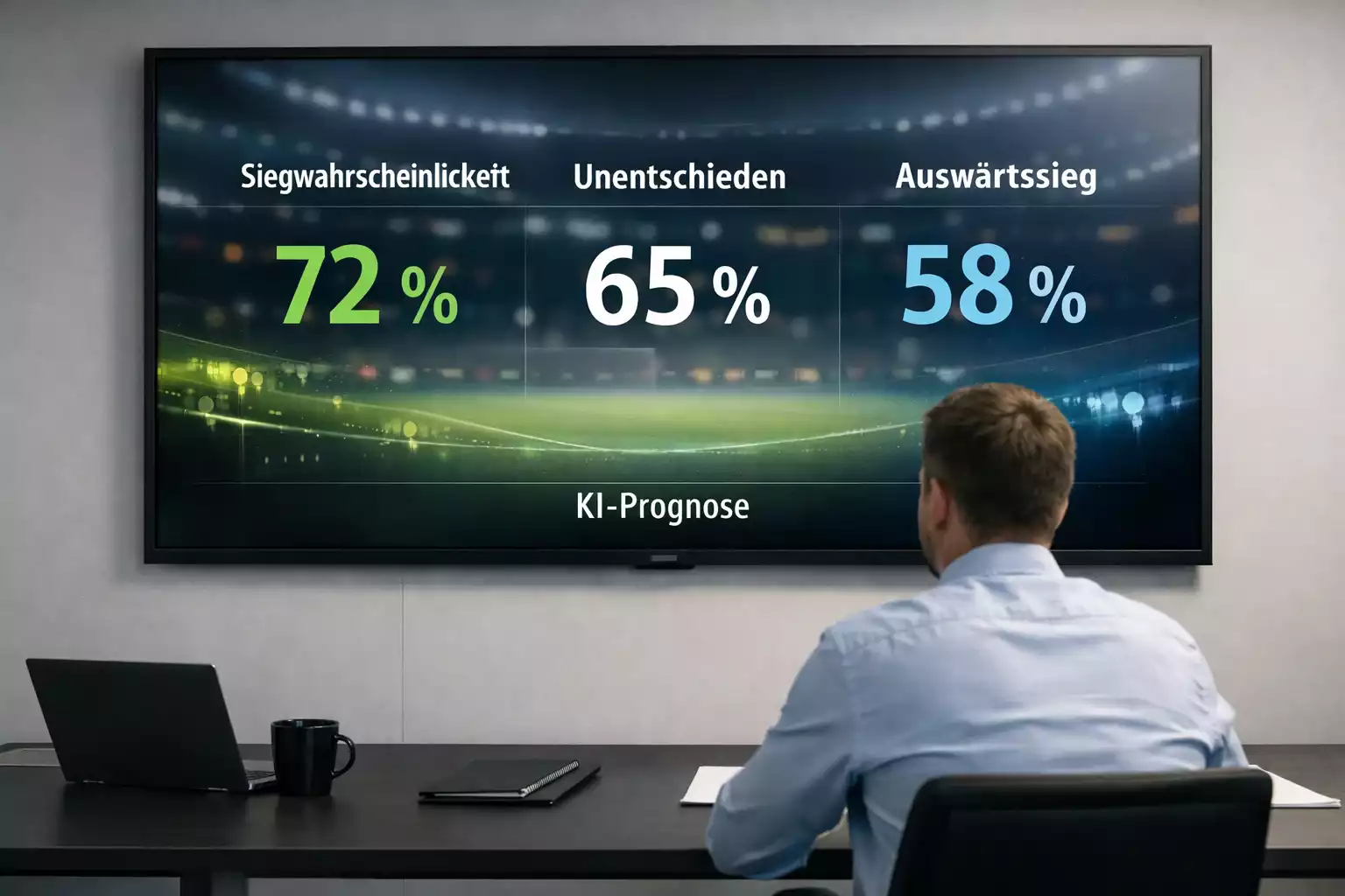 Künstliche Intelligenz berechnet Wahrscheinlichkeiten für Fußballspiele