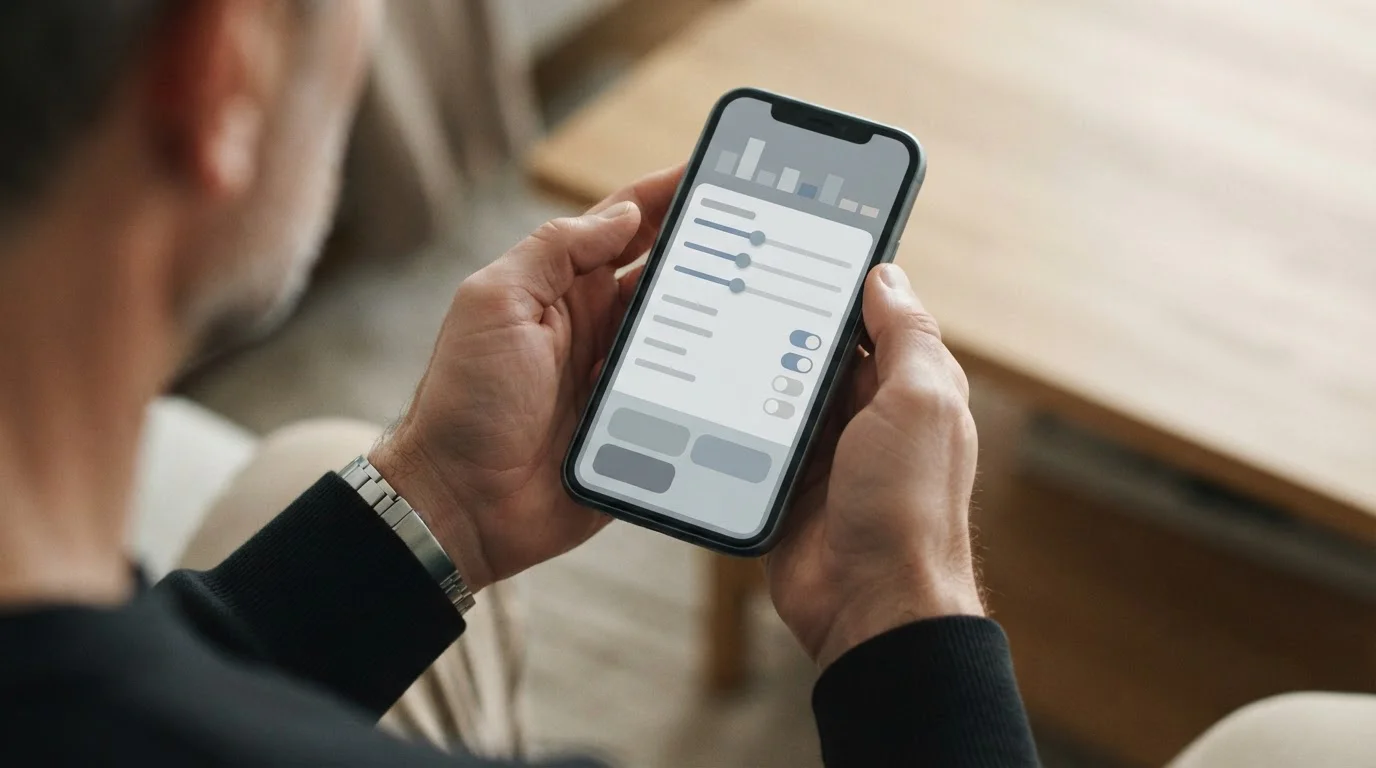 Einstellung von Limits für verantwortungsvolles Spielen auf mobilem Gerät