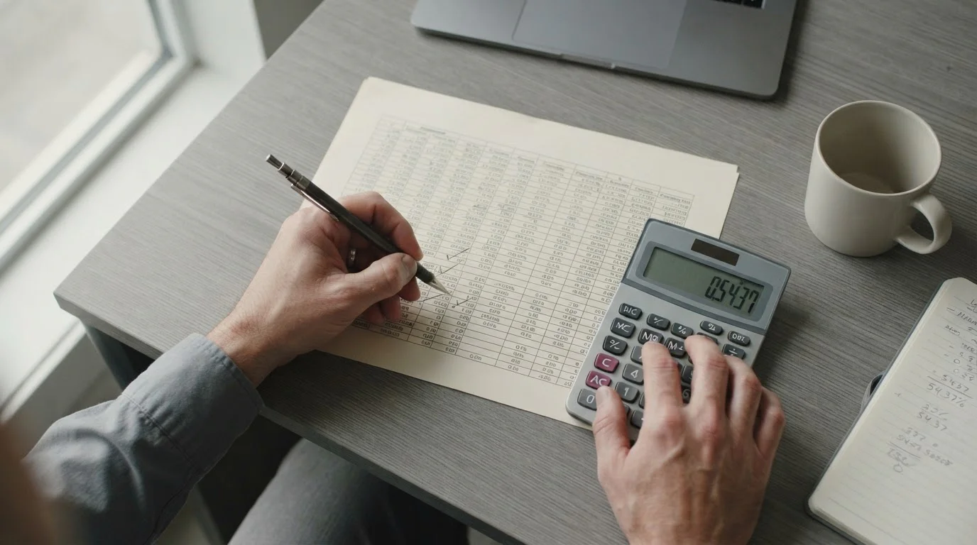 Statistische Berechnung und Wahrscheinlichkeitsanalyse auf Papier